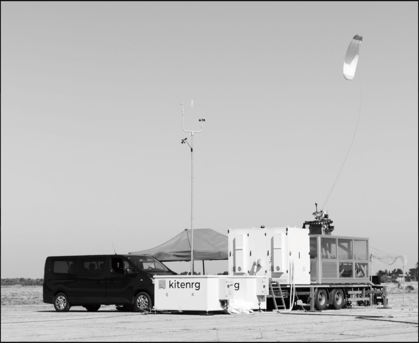 Kitenergy kite system in action